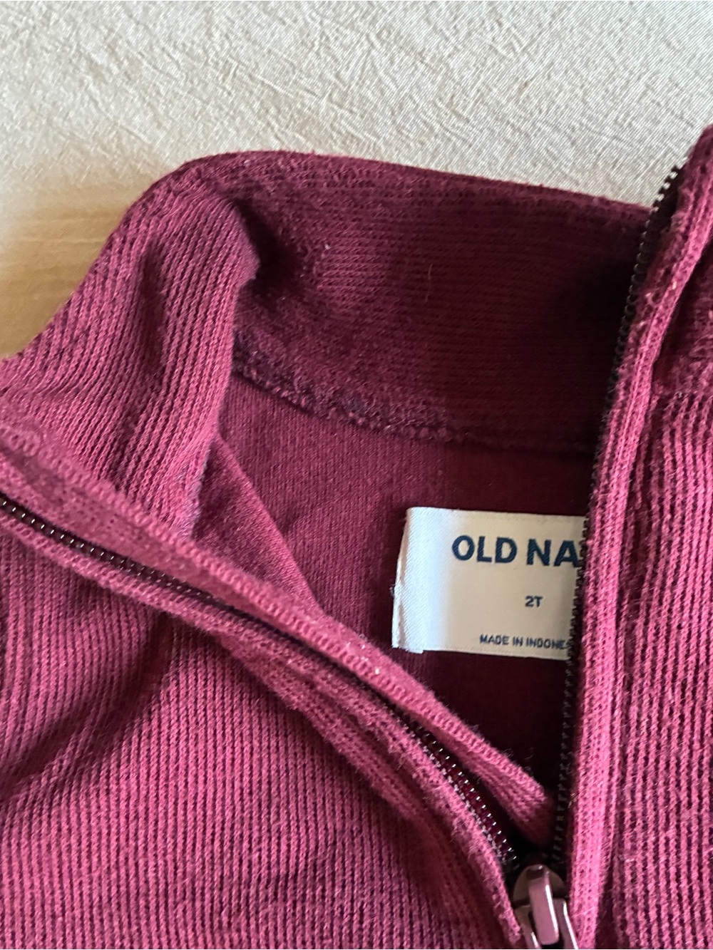 8 Old Navy Waffle Knit Long Sleeve Tops.  Fall Winter Bundle. Toddler Boy. 2T - Picture 4 of 10
